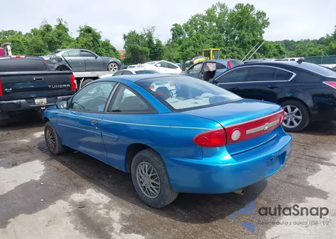 2003 Chevrolet Cavalier from USA, damaged, VIN 1G1JC12F637325680
